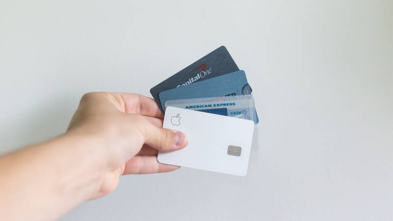 Fotos a unas tarjetas de crédito